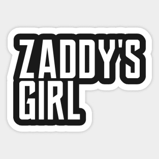 Zaddy's Girl Sticker